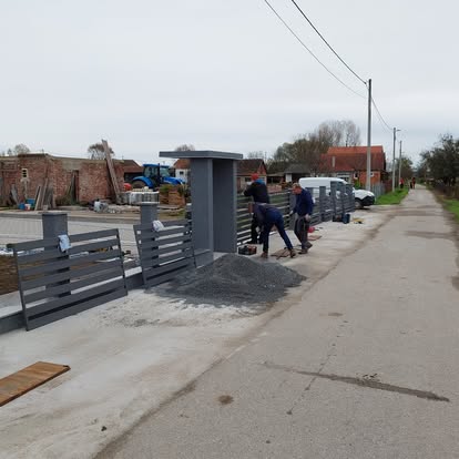 Ugradnja automatske klizne kapije uz obiteljsku kuću — Knight Project Zagrebačka županija
